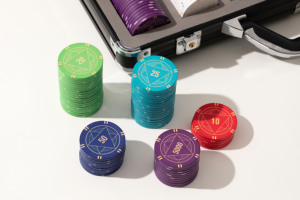 Puces de Poker en céramique professionnelle EPT entièrement personnalisables, 10g et 40MM, avec design personnalisé, couleur et logo - Product Image 3