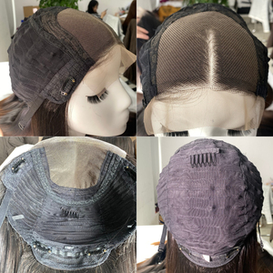 Meilleur prix de gros HD 13x4 perruque Lace Frontal de cheveux humains Lace Frontal 100% cheveux humains vierges naturels pour femmes noires - Product Image 4