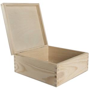 Caja de Madera Maciza Ecológica Pequeña Personalizada, Decoración del Hogar, Regalos de Boda y Artesanías, Letreros de Pared Hechos en India - Product Image 1