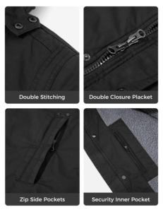 Doudoune d'extérieur pour hommes légère et chaude personnalisée en plumes pour l'hiver Doudoune pour la saison d'hiver en duvet pour hommes - Product Image 4