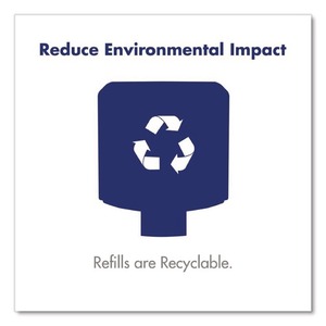 Distributeur de savon liquide manuel Boardwalk S5636 5,8 pouces. X 10,3 pouces. X 3,9 pouces. Noir - Qualité supérieure - Product Image 2