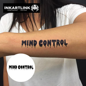 Tatouage semi-permanent « Soyez fidèle à vous-même » à l'extrait de gardénia, tenue 2 semaines, imperméable, motif écrit à la main en cursive, vente en gros - Product Image 2