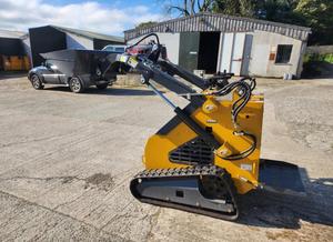 Livraison gratuite bon marché Mini Skid Steer moteur CE EURO5 EPA Skidsteer roue diesel sur chenilles Mini chargeuse sur chenilles pour tout terrain - Product Image 6