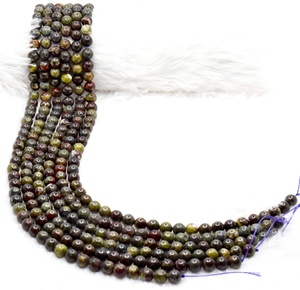 Cuentas Redondas de 8mm de Piedra de Sangre Africana Natural para Meditación y Moda, Precio Directo de Fábrica por Anshul Impex - Product Image 4