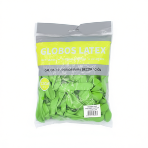 Palloncini in Lattice Party Love 12cm Verde Pistacchio 100pz Confezione Decorazione - Product Image 2