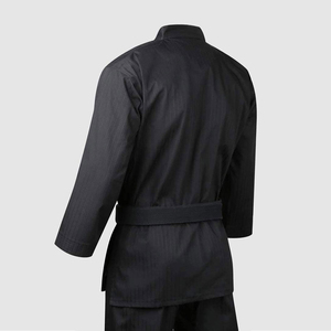 Uniforme de karaté d'entraînement pour adultes unisexe, respirant, personnalisable, en coton polyester de haute qualité, vêtements d'arts martiaux - Product Image 4