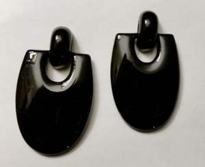 Pendientes de Aro de Resina Epoxi de Moda al por Mayor, Joyería Hecha a Mano, Regalo de Cumpleaños para Mujer, Artesanía de Resina - Product Image 3