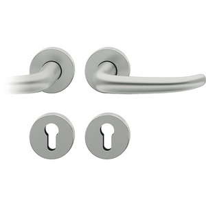 Rosettengarnitur 12 1023 Tiradores y Perillas de Aluminio de Diseño Moderno para Muebles DIN Links/Rechts D/D FSB PZ U-Form PZ - Product Image 1
