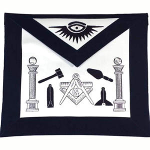 Maçonnique Grand Lodge Maître Mason Tablier Brodé À La Main En Gros À Bas Prix Bon Matériel - Product Image 5