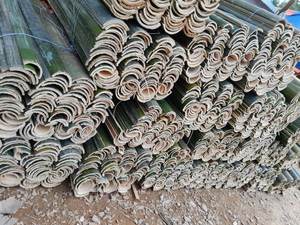 แผ่นไม้ไผ่ผ่าครึ่งแผ่นวัสดุธรรมชาติส่งออกแบ่งออกเป็นชิ้นใหญ่ - Product Image 6