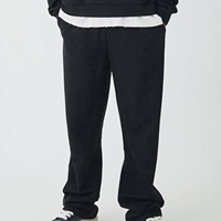 Ensemble de survêtement en molleton épais de qualité supérieure, sweat à capuche oversize et pantalon de jogging, logo personnalisé, unisexe, écologique, vêtements d'hiver, streetwear décontracté