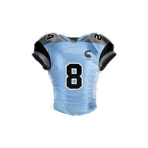 ชุดเครื่องแบบอเมริกันฟุตบอลแบบปรับแต่งได้แห้งเร็วและระบายอากาศได้ดีมีหลายสไตล์และหลายสีแขนสั้น - Product Image 4