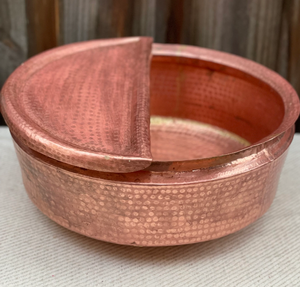 Bol de spa pour pieds de manucure en cuivre de haute qualité Meilleur bol de cuivre pour pieds de spa en cuivre martelé - Product Image 3