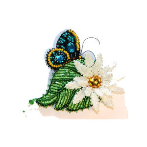 Broches de Alambre de Chenilla Bordados de la Mejor Calidad, Color Personalizado, Venta al por Mayor a Bajo Precio, Hermoso Águila de Moda - Product Image 3