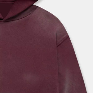 Top Ranking Acid Wash Hoodie pour hommes pas cher prix basics coton mélangé respirant anti-boulochage élégant Acid Wash Hoodie pour hommes - Product Image 6