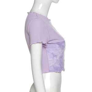 Nouveaux hauts courts tendance pour femmes, sweat-shirts à fermeture éclair, col rond, coton biologique écologique, jogging, survêtements de printemps, sexy - Product Image 2