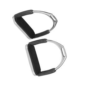 Nouvelle arrivée étriers d'équitation en aluminium léger réglable large poignée équestre usine exportation OEM - Product Image 3