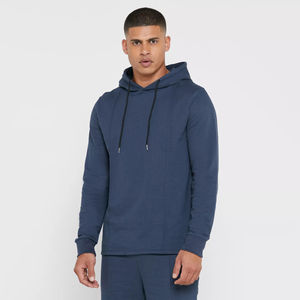 Hoodies <b>Short</b> <b>Set</b> High Quality Cotton Blank <b>Hoodie</b> <b>and</b> <b>Shorts</b> <b>Set</b> <b>Men</b> Pullover Hoodies - Product Image 5