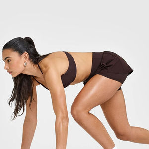 Shorts de Algodón Modernos para Mujer, Cintura Alta Elástica, Casuales, Transpirables, Estilo Urbano, con ODM OEM - Product Image 6