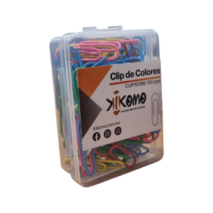 Colored Lined <b>Clip</b> 28 MM - Product Image 3