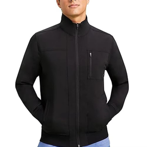 Veste de travail médicale pour hommes, vêtements de travail de luxe pour les soins de santé, manches longues, tissu doux, uniforme d'hôpital raffiné, OEM ODM en gros - Product Image 4