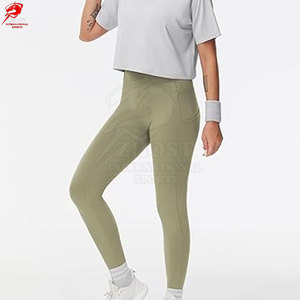 Legging de fitness pour femme de qualité supérieure, taille haute, respirant, en tissu extensible, idéal pour le yoga, la course à pied, la salle de sport et l'entraînement quotidien - Product Image 4