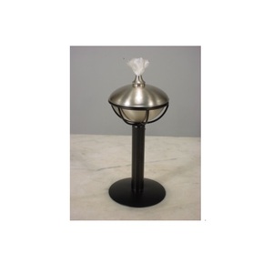 Torche Tiki en Cuivre Nickel Fini Mosaïque avec Support en Métal pour Jardin Patio Balcon Intérieur Extérieur Fête Éclairage Utilisation Décorative - Product Image 4