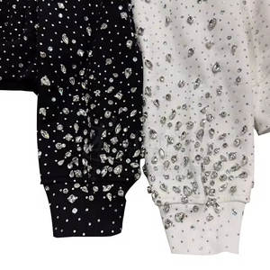 Top Quality Pakistan Made <b>Rhinestone</b> <b>Hoodies</b> High Quality Custom Logo <b>Rhinestone</b> <b>Hoodies</b> For Online Sale - Product Image 6