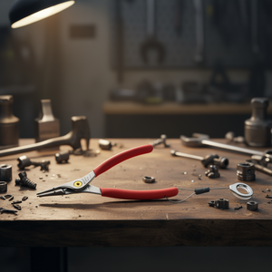 Pince à circlips à bec droit Facom - Product Image 3