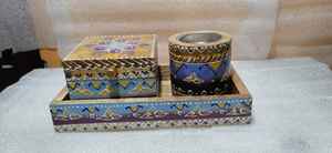 Ensemble de brûleurs d'encens Bakhoor exquis de United Trade World Matériau en bois emballé dans des boîtes Élevez vos sens avec un style sérénité - Product Image 2