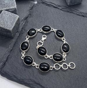 Trending 925 Sterling Silver Black <b>Onyx</b> Gemstone <b>Bracelet</b> Jewelry Handmade Silver Boho Style <b>Bracelet</b> Jewelry For Women Gift For - Product Image 6