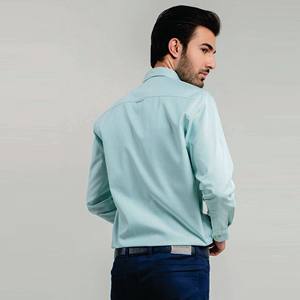 Camisa de lino 100% para hombre, camisa de manga larga de lino puro, vestido informal ajustado para hombre, camisas de verano, camisas casuales cómodas para hombre - Product Image 6