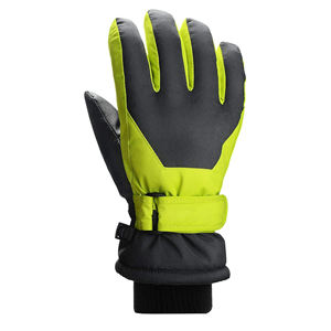 Nueva llegada impermeable cálido transpirable impermeable guantes de esquí impermeables invierno Snowboard térmico cabra cuero calentado guantes de esquí hombres - Product Image 4