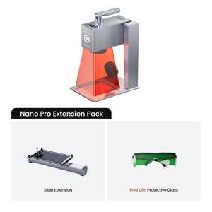 Graveur laser CO2 portable Longer Nano Pro 12W 6W, nouveau, pour acrylique, pierre, métal, plastique, verre, caoutchouc, bois, contreplaqué, MDF, LAS - Product Image 5