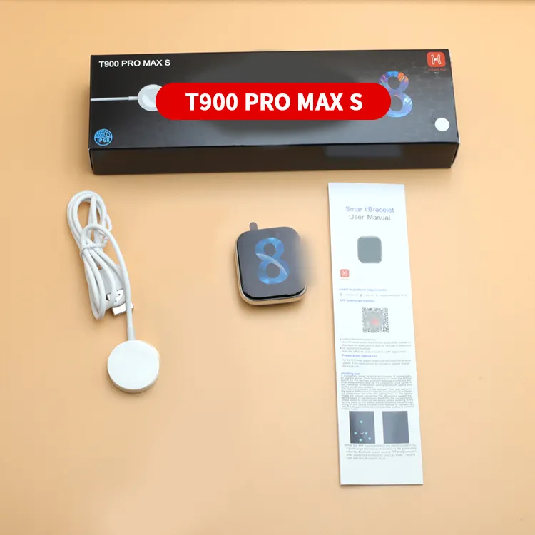 2022 New T900 Pro Max S Serie 8 Smart Watch 1.81 Inch Sleep Monitor Incoming Call Reminder Heart Rate Monitor Smart Watch