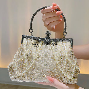 Sac à main brodé à fermeture éclair pour unisexe par Tradebyd - Product Image 1