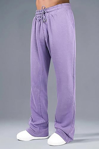 Pantalons de survêtement d'hiver épais OEM, pantalons de jogging décontractés pour hommes, tissu polaire chaud, fabricant de streetwear personnalisé - Product Image 3