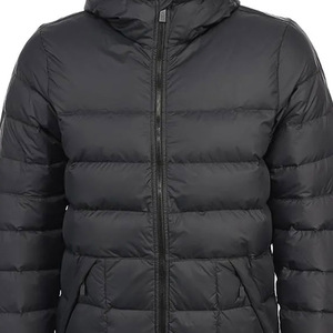 Chaqueta de Invierno de Color Sólido para Hombre al por Mayor, Chaqueta con Logotipo Personalizado, Chaqueta Acolchada, Envío DDP - Product Image 4