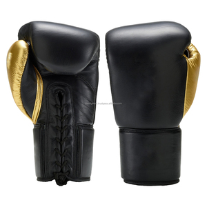 Guantes de Boxeo Personalizados OEM de Cuero Premium Transpirables y Resistentes al Viento para Sparring y Entrenamiento - Product Image 2