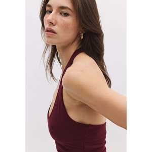 Top corto con cuello Halter - Product Image 4
