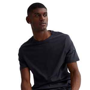 T-shirts pour hommes en gros, anti-froissement, imprimés, col rond, manches courtes, t-shirt uni, 100% coton, tissu respirant, t-shirts pour hommes - Product Image 3
