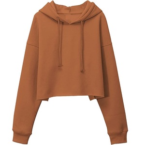 Sweat-shirt court à demi-fermeture éclair pour femmes vert Vintage Wash Loose Fit Casual Pullover Hoodie Style Custom OEM Vente en gros - Product Image 5