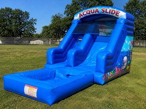 Aire de jeux gonflable professionnelle 6,5x3,5x4,5m – Toboggan gonflable en PVC – Utilisation professionnelle extérieure/intérieure/aquatique – Conforme aux normes européennes - Product Image 2