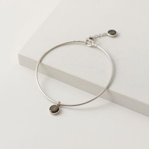 Elegante Pulsera de Cadena con Dije de Lágrima en Oro Amarillo Macizo, Color Oro, de Lujo, Certificada por GIA, Joyería Fina Minimalista, Diseño OEM - Product Image 3