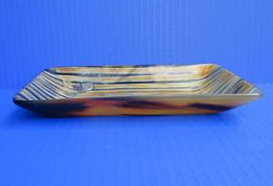 Newest Natural Buffalo Horn Tray TAQI Handicraft Customized Size Horn Serving Trays for Customized Size Cheap Price - Product Image 4