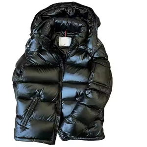 Vente en gros Nouvel arrivage personnalisé 2025 pour hommes Veste bouffante en nylon chaude pour l'hiver Manteau en duvet à col montant et conception de bulles Vente en gros - Product Image 6
