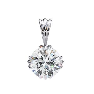 Pendentif en or 18 carats avec un magnifique diamant cultivé en laboratoire pour femmes - Product Image 4