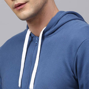Nouveau sweat à capuche zippé pour homme, 100% polyester, personnalisable, respirant, élégant, hiver 2024 - Product Image 5