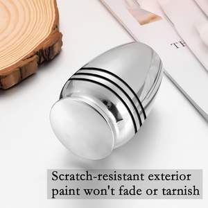 Argent Belle Petite Mini Urne Souvenir pour Cendres Humaines ou Animales Lot de 4 Mini Urnes Funéraires en Métal Dur (4Pcs Stripe urne) - Product Image 4