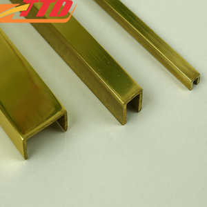 Garniture de sol en laiton de précision Bordure d'installation rapide Métal Détail méticuleux assurant un service rapide - Product Image 6